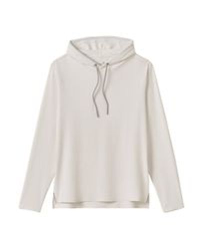 Johnnie-O Men's Hoppin Ribbed Knit Performance Hoodie image thumbnail