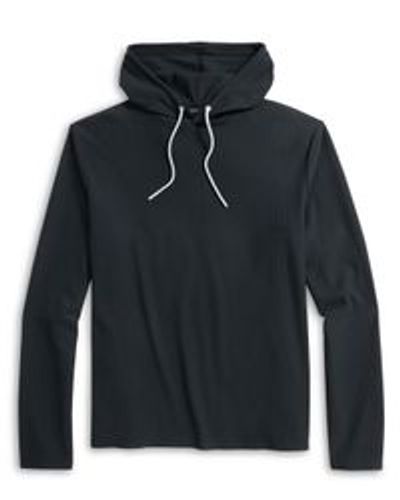 Johnnie-O Men's Hoppin Ribbed Knit Performance Hoodie image thumbnail