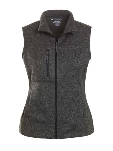 Landway - Ladies Ashton Sweater Knit Fleece Vest image thumbnail