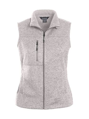 Landway - Ladies Ashton Sweater Knit Fleece Vest image thumbnail