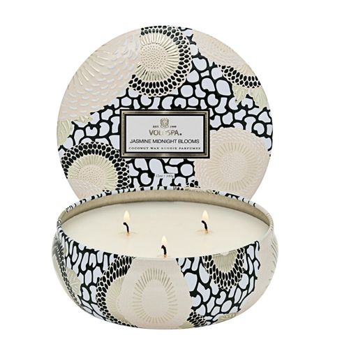 Voluspa 3 Wick Candle in Decorative Tin image thumbnail