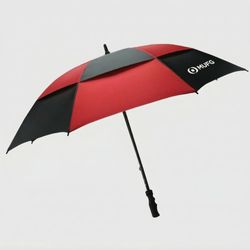 Image of Black & Red Golf Umbrella