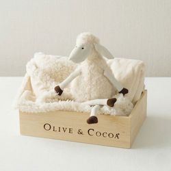 Image of Olive & Cocoa Lulu Lamb and Blankie 