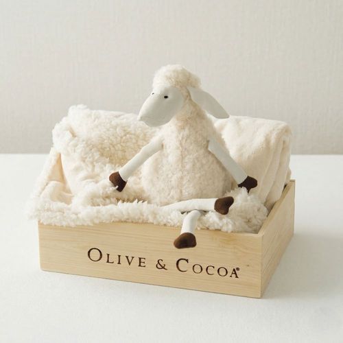 Olive & Cocoa Lulu Lamb and Blankie  image thumbnail