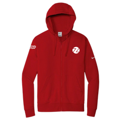 Image of Nike Club Fleece Sleeve Swoosh Full-Zip Hoodie