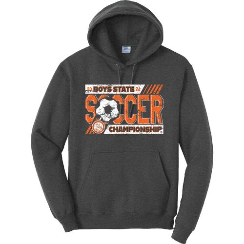 Boys Soccer Hooded Sweatshirt  image thumbnail