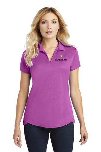 Port Authority Ladies Trace Heather Polo image thumbnail