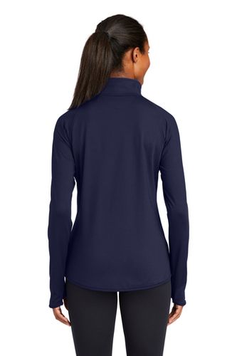 Sport-Tek Ladies Sport-Wick Stretch 1/2-Zip Pullover image thumbnail