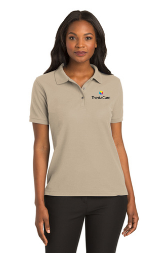 Port Authority Ladies Silk Touch Polo  image thumbnail