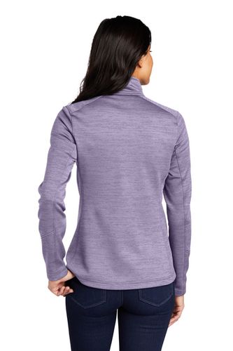 Port Authority Ladies Digi Stripe Fleece Jacket image thumbnail