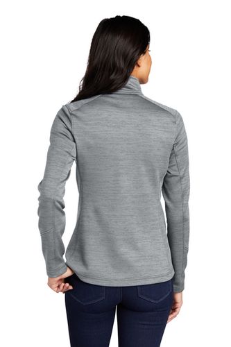 Port Authority Ladies Digi Stripe Fleece Jacket image thumbnail