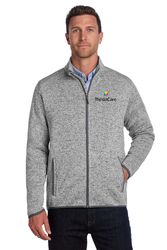 Image of Port Authority Sweater Fleece Jacket