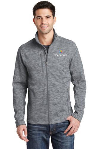 Port Authority Digi Stripe Fleece Jacket image thumbnail