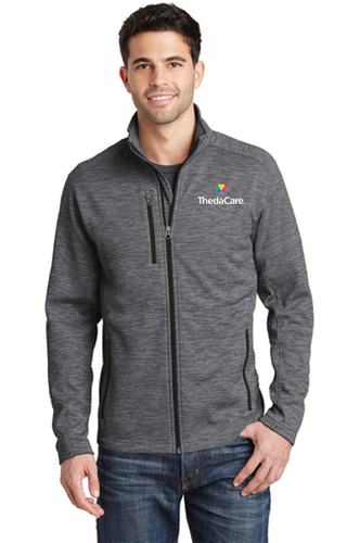 Port Authority Digi Stripe Fleece Jacket image thumbnail