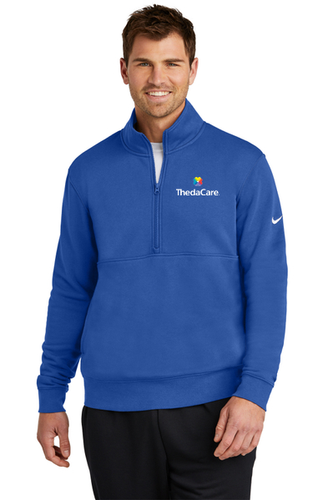 Nike Club Fleece Sleeve Swoosh 1/2-Zip image thumbnail