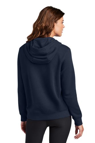 Nike Women's Club Fleece Sleeve Swoosh Pullover Hoodie image thumbnail