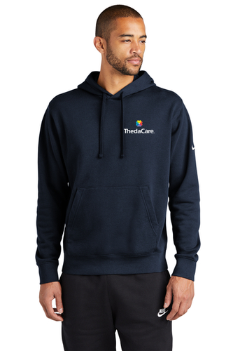Nike Club Fleece Sleeve Swoosh Pullover Hoodie image thumbnail