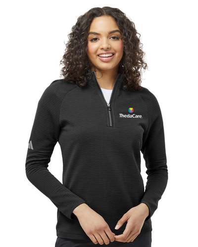 Adidas Women's Spacer Quarter-Zip Pullover image thumbnail
