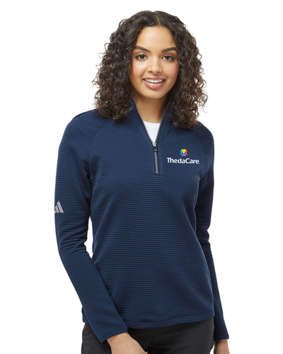 Adidas Women's Spacer Quarter-Zip Pullover image thumbnail