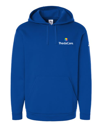 Adidas Fleece Hooded Sweatshirt image thumbnail