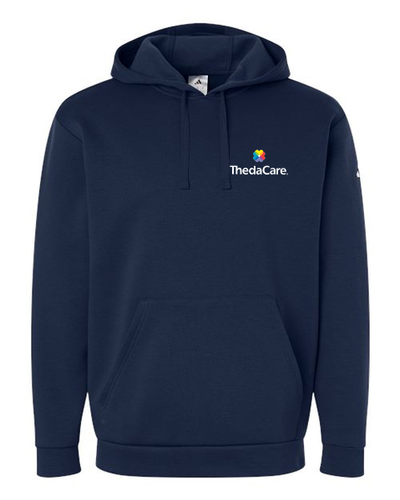 Adidas Fleece Hooded Sweatshirt image thumbnail
