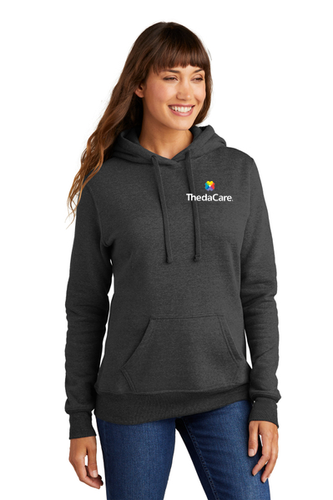 Port & Company Women's Core Fleece Pullover Hooded Sweatshirt image thumbnail