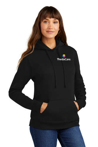Port & Company Women's Core Fleece Pullover Hooded Sweatshirt image thumbnail