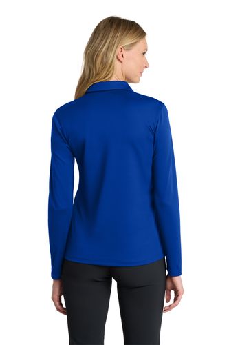 Nike Women's Dri-FIT Micro Pique 2.0 Long Sleeve Polo image thumbnail