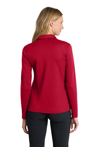 Nike Women's Dri-FIT Micro Pique 2.0 Long Sleeve Polo image thumbnail