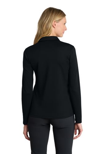 Nike Women's Dri-FIT Micro Pique 2.0 Long Sleeve Polo image thumbnail