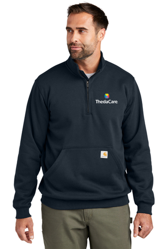 Carhartt Midweight 1/4-Zip Mock Neck Sweatshirt image thumbnail