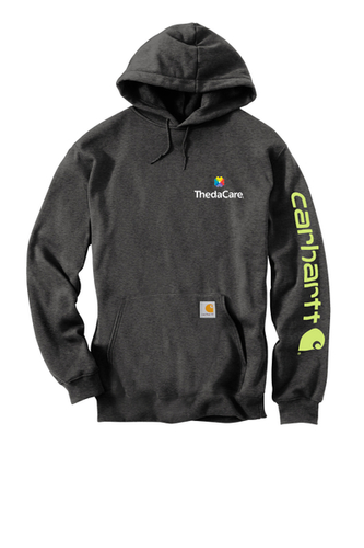 Carhartt Midweight Hooded Logo Sweatshirt image thumbnail
