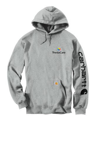 Carhartt Midweight Hooded Logo Sweatshirt image thumbnail