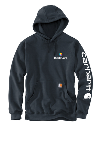 Carhartt Midweight Hooded Logo Sweatshirt image thumbnail