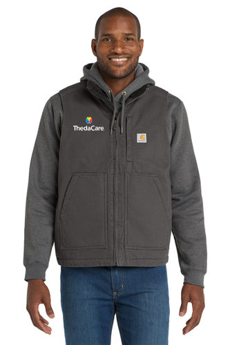 Carhartt Sherpa-Lined Mock Neck Vest image thumbnail