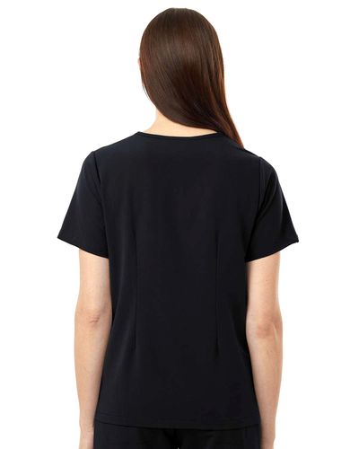Jaanuu Women's Rhena Essential 1-Pocket Scrub V-Neck Top image thumbnail