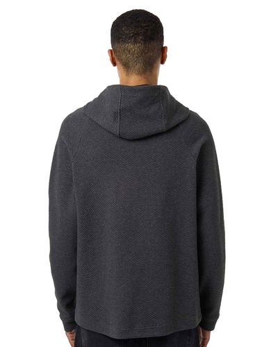 North End Men's Spirit Textured Hooded Pullover image thumbnail