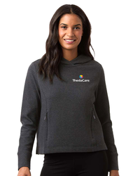 Image of North End Women's Spirit Textured Hooded Pullover