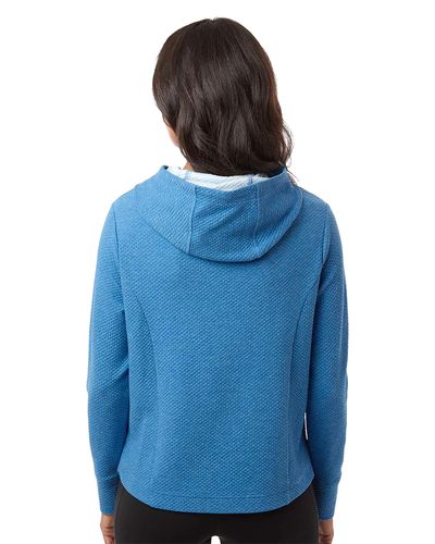 North End Women's Spirit Textured Hooded Pullover image thumbnail
