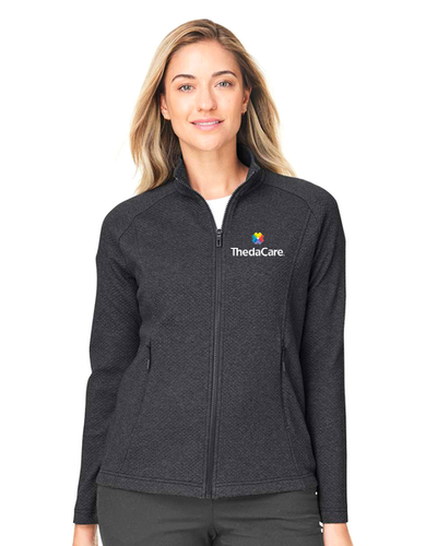 North End Women's Spirit Textured Full-Zip image thumbnail