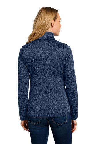 Port Authority Ladies Sweater Fleece Jacket image thumbnail