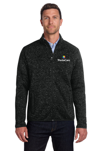 Port Authority Sweater Fleece Jacket image thumbnail