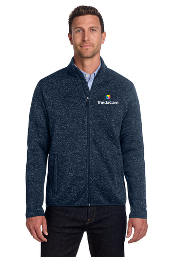 Port Authority Sweater Fleece Jacket image thumbnail