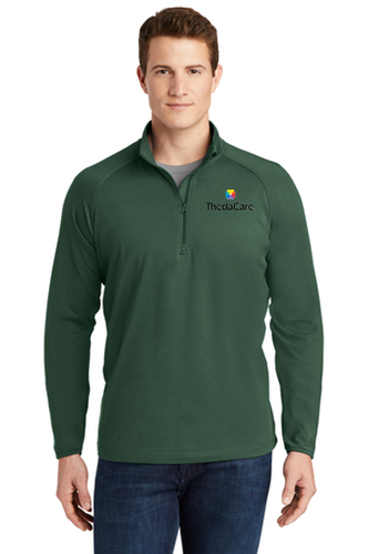 Sport-Tek Sport-Wick Stretch 1/2-Zip Pullover image thumbnail