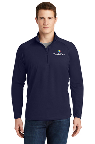 Sport-Tek Sport-Wick Stretch 1/2-Zip Pullover image thumbnail