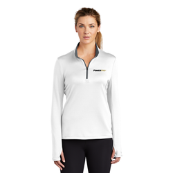 Image of Nike Ladies Dri-FIT Stretch 1/2-Zip Cover-Up 