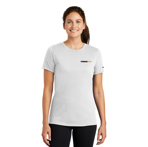 Nike Ladies Dri-FIT Cotton/Poly Scoop Neck Tee  image thumbnail