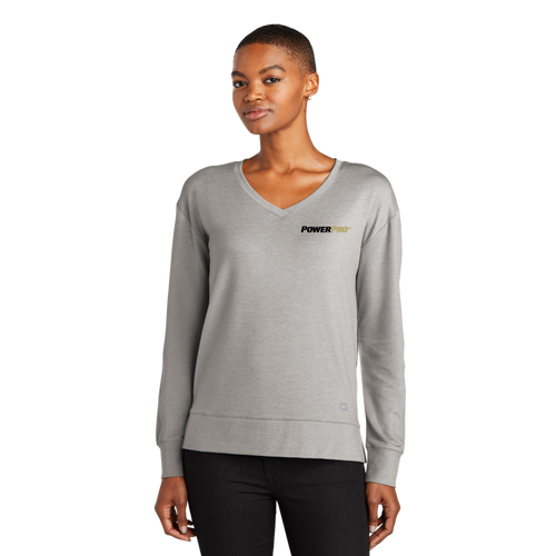 OGIO Ladies Luuma Flex Long Sleeve V-Neck  image thumbnail