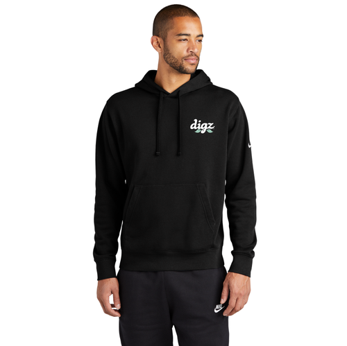 Nike Club Fleece Sleeve Swoosh Pullover Hoodie image thumbnail