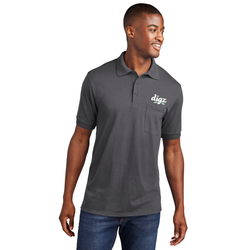 Image of Port & Company Core Blend Jersey Knit Pocket Polo